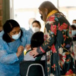 Curicó dio inicio a la campaña de vacunación escolar obligatoria en la Escuela Palestina