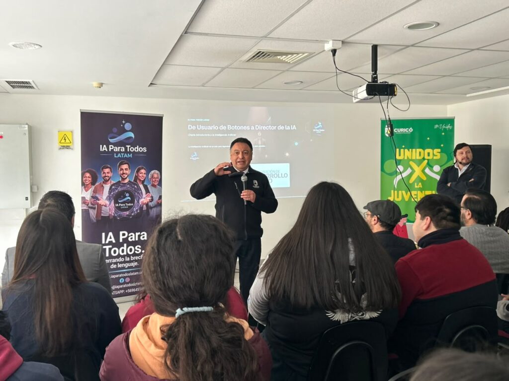Curicó impulsa el futuro: Jóvenes participan en innovador taller sobre el uso y alcance de la IA