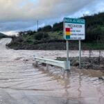 Reportan cortes de ruta, rodados y caída de árboles en la provincia de Curicó por sistema frontal