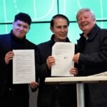 Municipio, Corporación de Deportes y Mall Valle firman histórico convenio en apoyo a deportistas curicanos