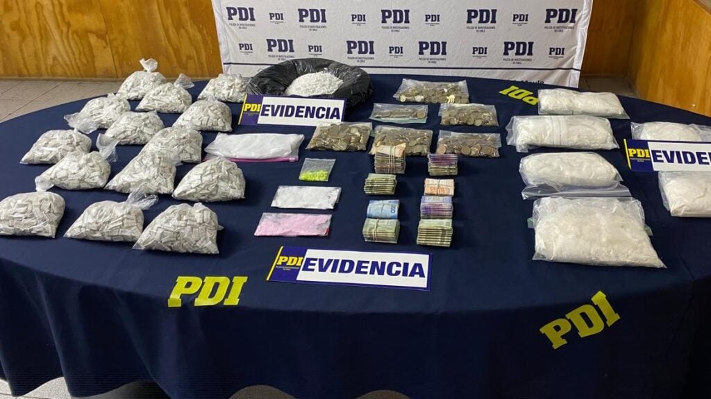 Prisión preventiva para nueve integrantes de banda criminal desarticulada por tráfico de drogas en Curicó