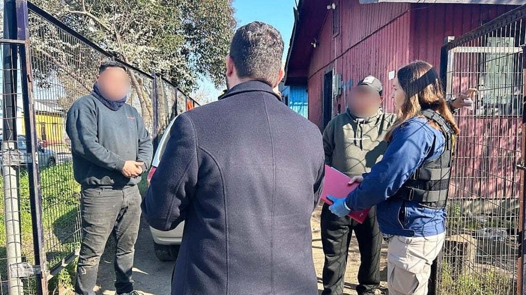 PDI fiscaliza inmueble habitado por extranjeros en situación irregular en Talca