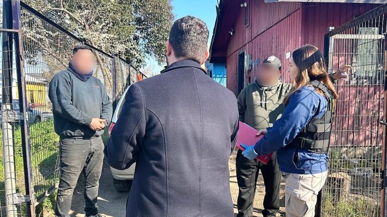 PDI fiscaliza inmueble habitado por extranjeros en situación irregular en Talca