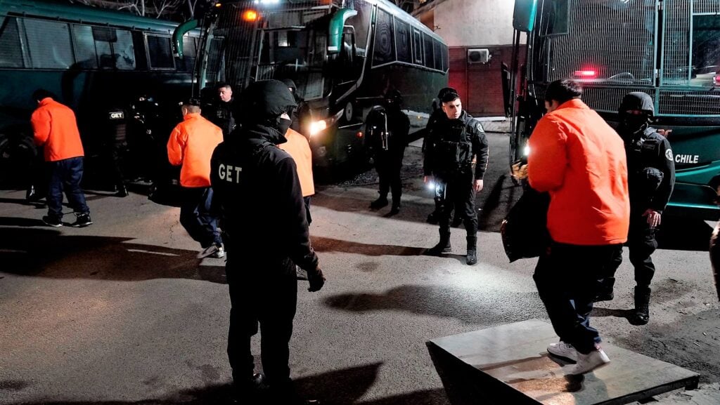 Nueve líderes del crimen transnacional de alta peligrosidad son recluidos en la cárcel de Talca