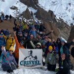 Trekkeros curicanos conquista los imponentes paisajes del Alto Maule