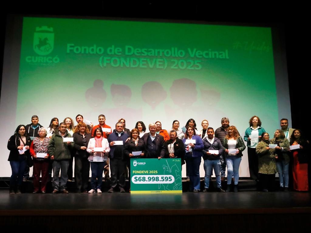 Concejo Municipal de Curicó aprobó entrega de recursos para FONDEVE 2026