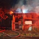 Incendio destruyó por completo una vivienda en la Población Manuel Rodríguez de Curicó