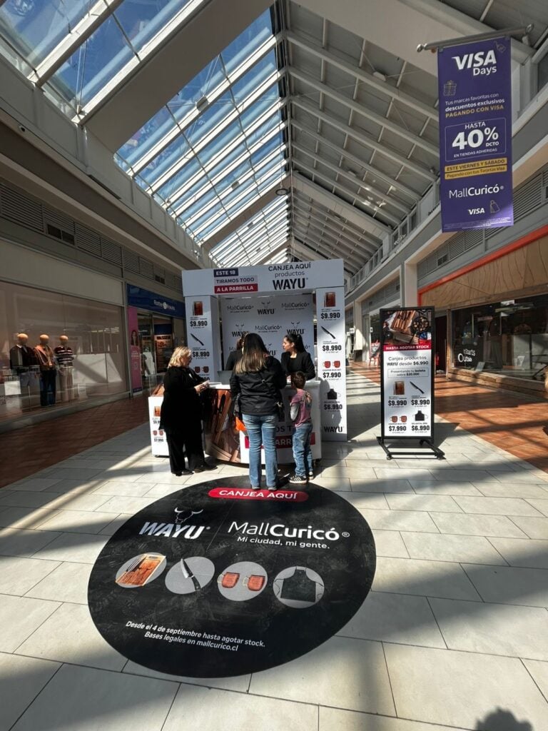 Mall Curicó ofrece productos parrilleros WAYU desde $6.990