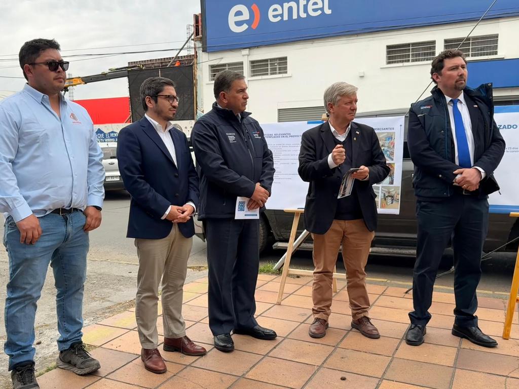 Comenzaron obras de la segunda etapa del trazado Ciudad Accesible en Curicó