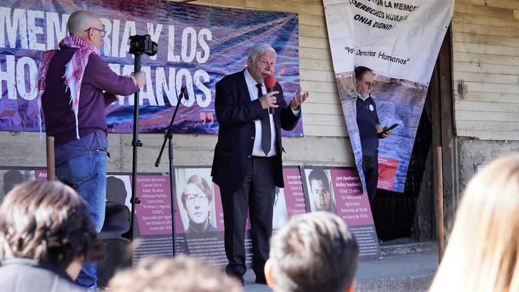 Diputado Celedón participa en actos conmemorativos en el Maule y pide acelerar la expropiación de la Excolonia Dignidad