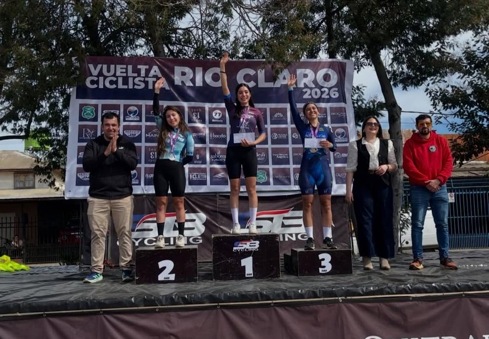 Ramírez y Morales logran el oro, mientas Pizarro queda 3ª en la Vuelta Río Claro 2026