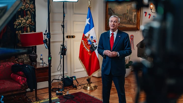 Presidente Kast llama a la unidad nacional en Fiestas Patrias a través de "cadena digital"