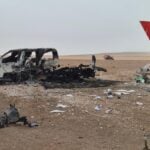 Hallan posibles restos humanos en campo minado tras explosión de camioneta en frontera con Perú