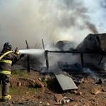 Violento incendio destruyó una vivienda y dejó dos personas damnificadas en Hualañé