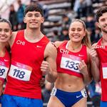 Linarense Benjamín Aravena integra relevo que bate el récord chileno en los Juegos Suramericanos 2026