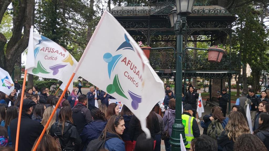 Paro Nacional de la Salud Primaria: Funcionarios se movilizan exigiendo aumento del per cápita