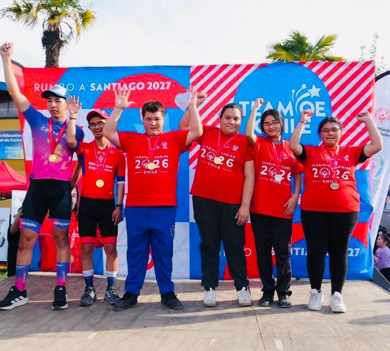 Ciclistas maulinos clasifican a los Juegos Mundiales de Olimpiadas Especiales Santiago 2027