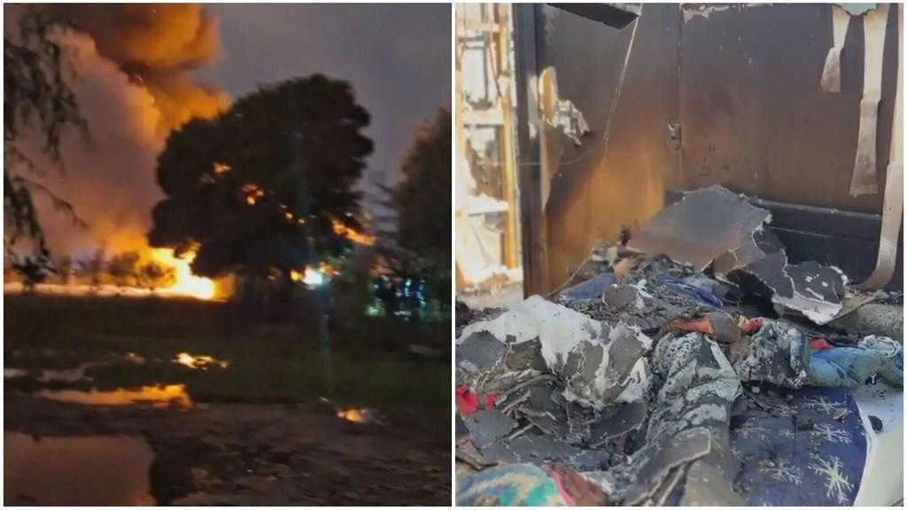 Rayo causa destrucción total de una casa en Ñuble tras tormentas eléctricas