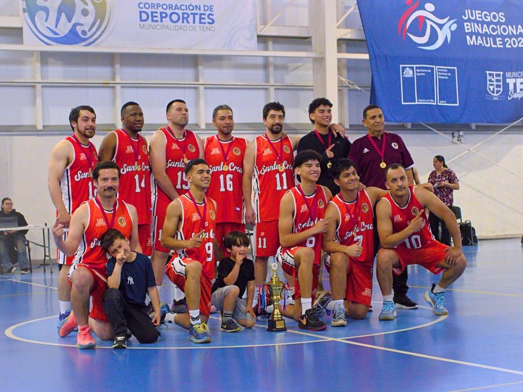 Santa Cruz se coronó campeón de la LIBACUR tras derrotar a Curicó Rivers en un partidazo