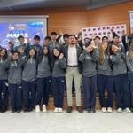 Deportistas de Curicó y Talca reciben indumentaria para representar al Maule en el Nacional Escolar Juvenil