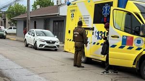 Mujer embarazada resulta lesionada tras colisión múltiple en la Ruta 5 Sur
