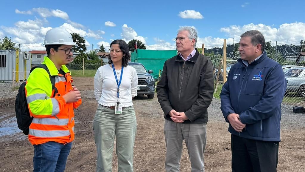 Caletera del Hospital de Curicó alcanza un 35% de avance y podría estar lista a principios de 2027