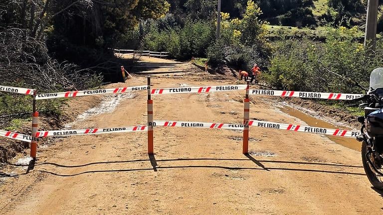 MOP del Maule aclara situación de conectividad en Rarín: Badén de la región ya fue reparado