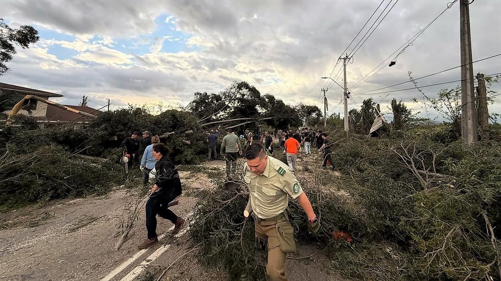 Michel De L'Herbe, advierte posibilidad de tornados en el Maule y anticipa crítico escenario por incendios forestales