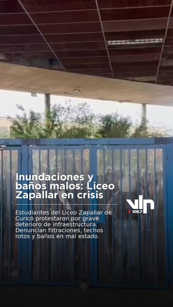 Inundaciones y baños malos: Liceo Zapallar en crisis