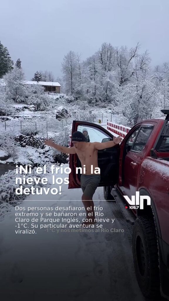 ¡Ni el frio ni la nieve los detuvo!