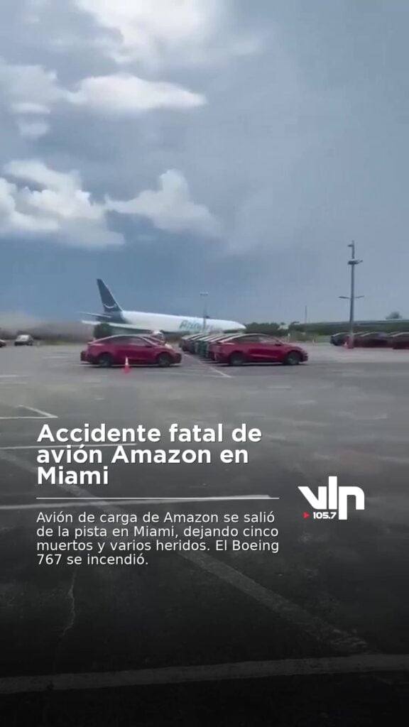 Accidente fatal de avión Amazon en Miami