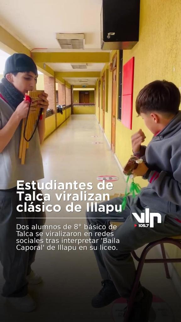 Estudiantes de Talca viralizan clásico de Illapu