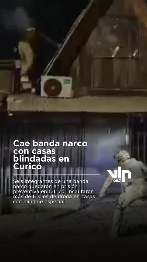 Cae banda narco con casas blindadas en Curicó