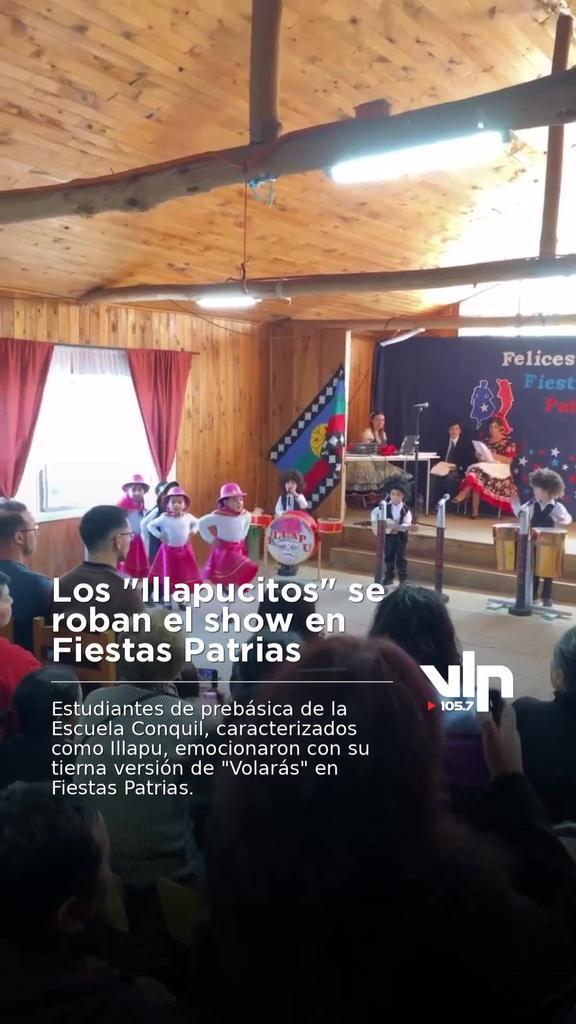 Los "Illapucitos" se roban el show en Fiestas Patrias