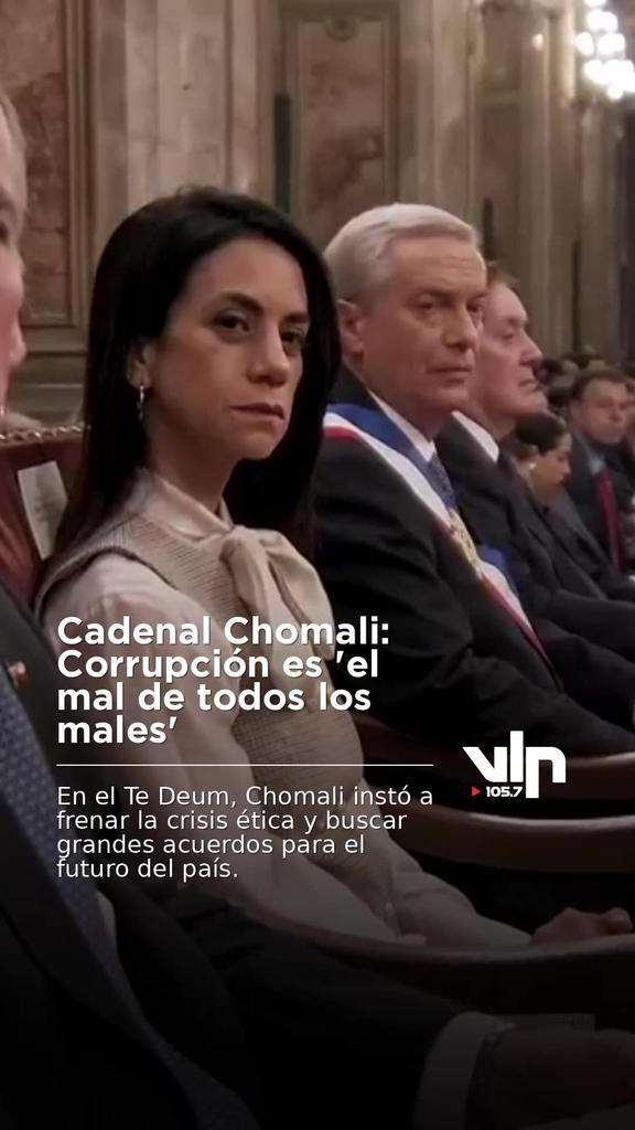 Cadenal Chomali: Corrupción es 'el mal de todos los males'