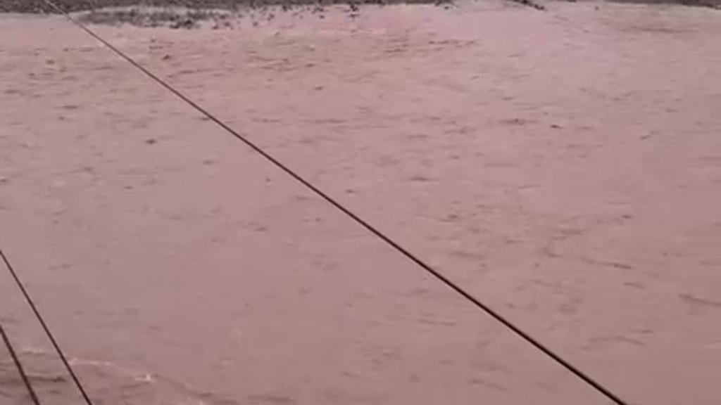 Río Teno aumenta levemente su caudal