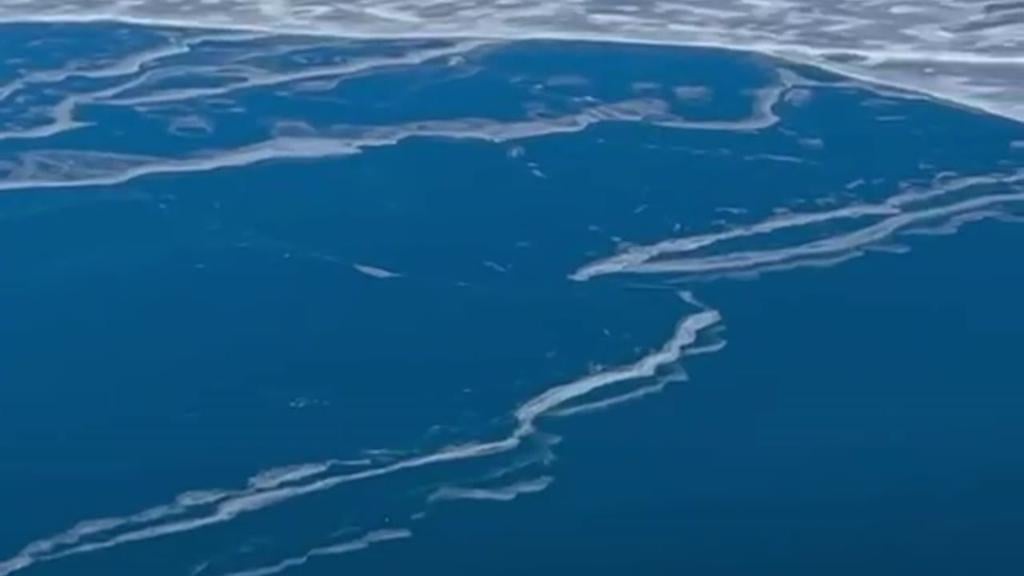 Laguna del Maule se está descongelando